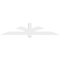 Ekena Millwork Redmond Architectural Grade PVC Gable Bracket, 72"W x 15"H x 4"D x 4"F, 5/12 Pitch GBP072X15X0404RED00 - alternate 3